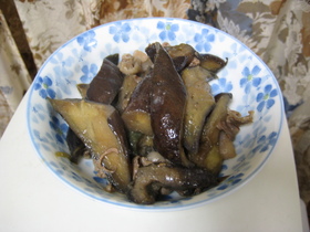 簡単♪ ☆ナスと豚肉の味噌煮☆