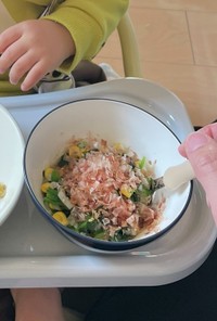 野菜たっぷりあんかけうどん 〜幼児食〜