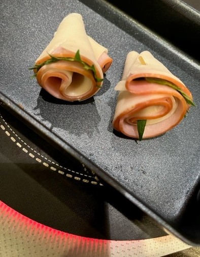 餃子の皮リメイク簡単・お弁当の一品に✿花の写真