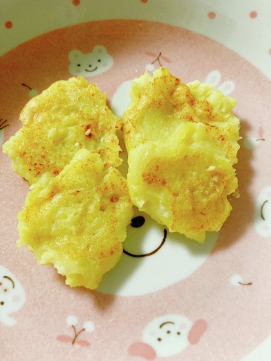 離乳食☆さつま芋と豆腐のおやきの写真