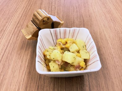 【大崎市】ポテトのチーズ煮【学校給食】の写真