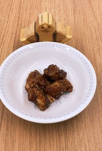 【大崎市】鶏肉の黒蜜煮【学校給食】
