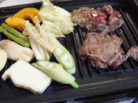 牛タンの塩タレ@焼肉