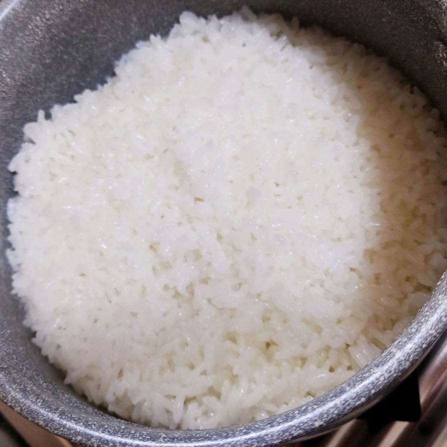 マルチポットで炊飯(無洗米)の画像