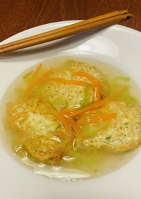 高タン低カロ★ムネ肉と豆腐のハンバーグ