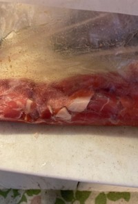 漬け置き冷凍　豚の生姜焼き