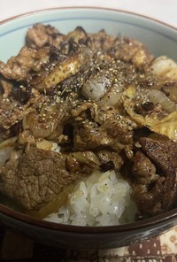 ガーリックバター洋風牛丼（黄）