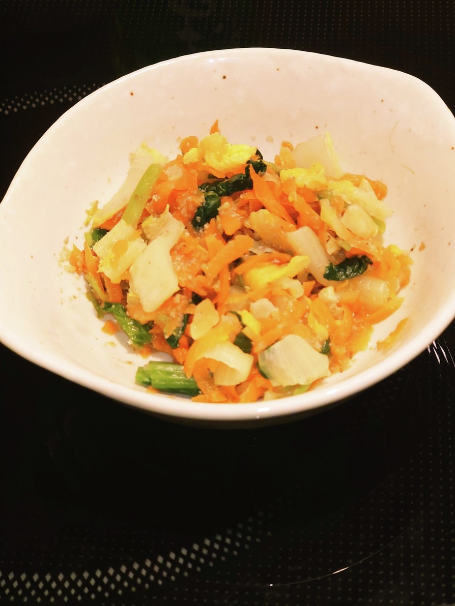 小松菜と白菜の胡麻和え #かんたん副菜 の画像