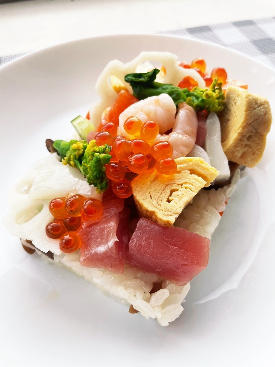 バラちらし寿司☆ひな祭りの画像