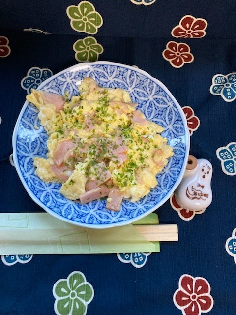 シネマの料理再現！「秋刀魚の味」のハム玉の画像