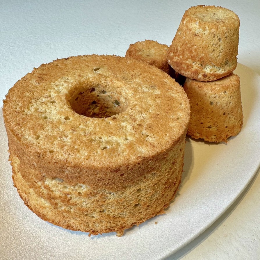 米粉のバナナシフォンケーキの画像