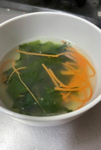 人参を使った中華風スープ