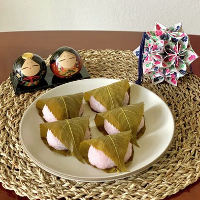 <道明寺の桜餅>の写真