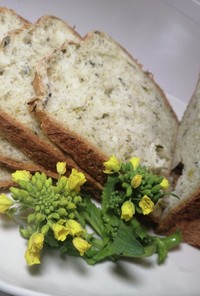ホームベーカリーde菜花の食パン