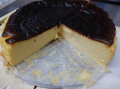 【本格】バスク風チーズケーキの写真