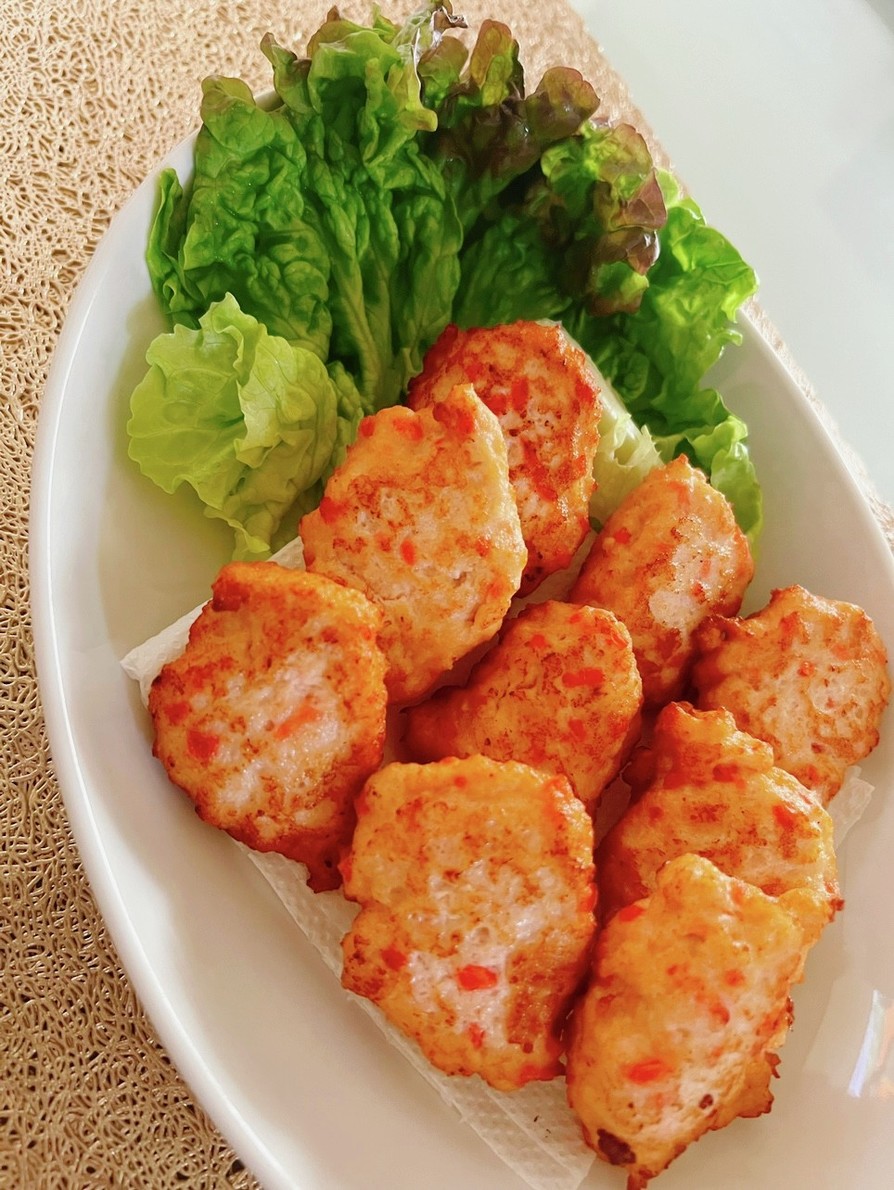簡単豆腐と鶏胸肉でふわふわチキンナゲットの画像