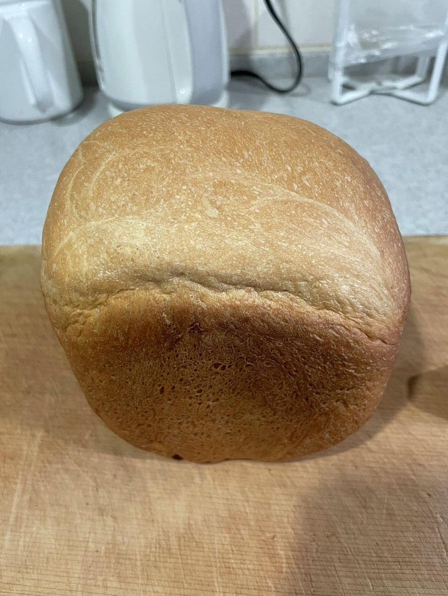 ホームベーカリーと筋肉で作るパンの画像