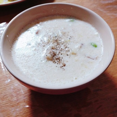 牛乳スープの写真