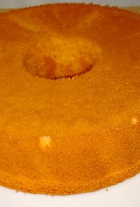 ヘルシオで作る米粉のシフォンケーキ