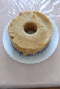 レモンティーの紅茶シフォンケーキのレシピ