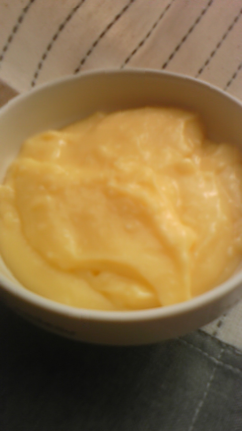 レンジで！米粉で！全卵カスタードクリームの画像