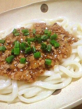マーボで♪あんかけうどん
