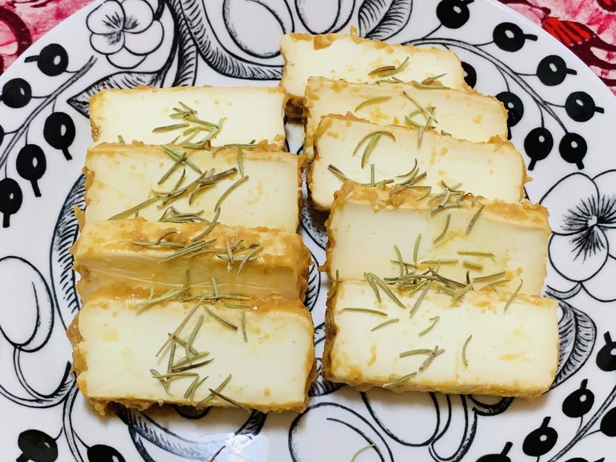 クリームチーズの味噌漬けの画像