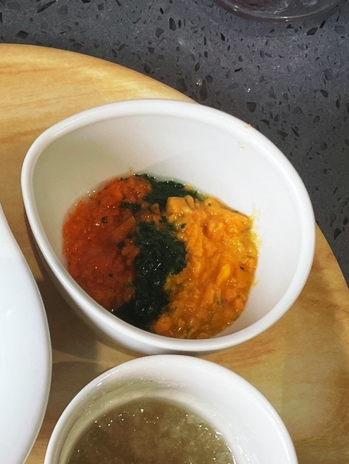 3色野菜スープ　離乳食〜初期.中期〜冷凍の画像