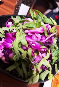 紫キャベツと切り干し大根の塩麹ピクルス