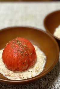丸ごとトマトマリネのツナマヨサラダ