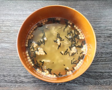 【ダイエットに】オートミール米化茶漬けの写真