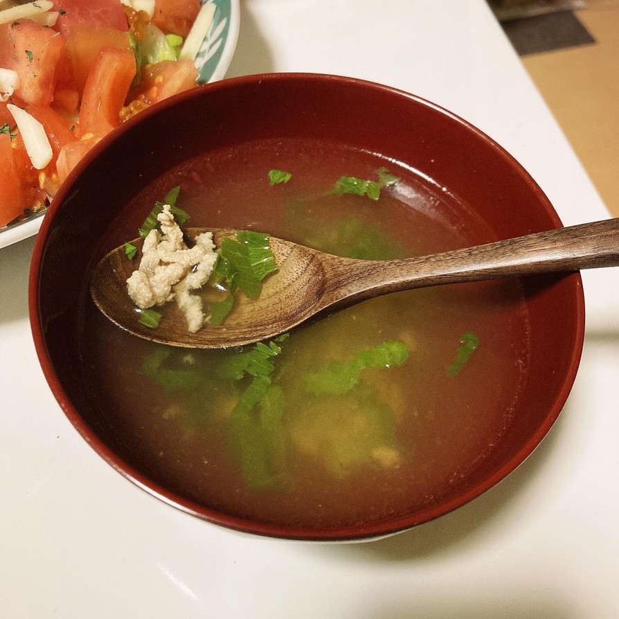 超シンプル★セロリのスープの画像