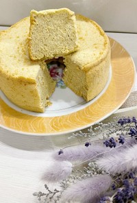 【離乳食おやつ】米粉シフォンケーキ