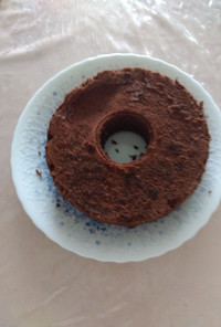 ココアシフォンケーキのレシピ