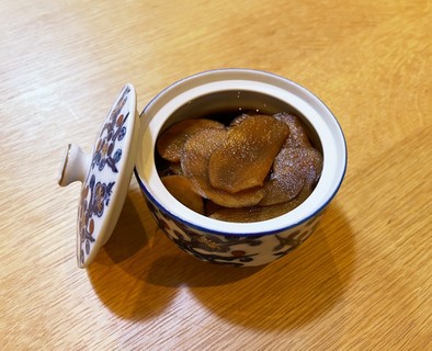 菊芋の醤油漬けの写真