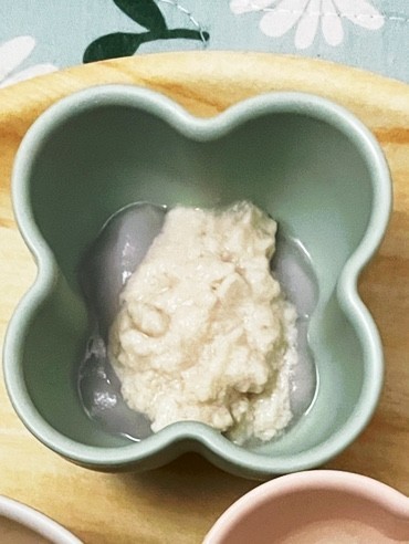 里芋のササミのせ　離乳食中期冷凍ストックの画像