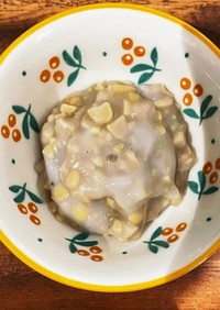 里芋の納豆和え 離乳食中期〜冷凍ストック