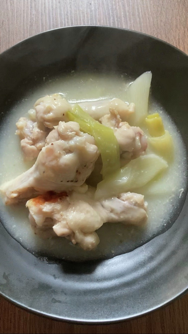 炊飯器で、とろっとろの参鶏湯の画像