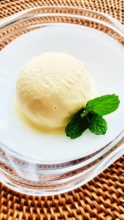 糖質オフ☆ウィスキー知多のアイスクリームの写真