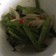 小松菜と玉ねぎ炒め