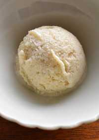 豆乳とお米のアイス