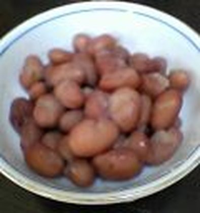煮豆（金時豆）の写真