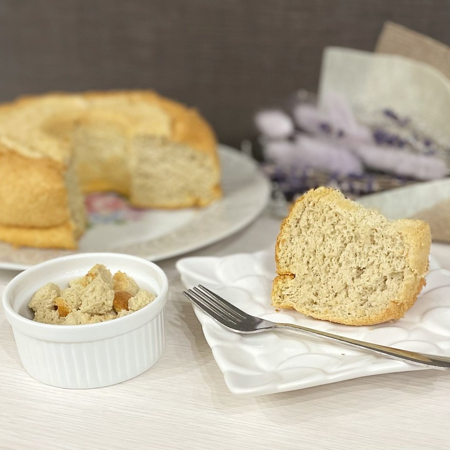 【離乳食おやつ】米粉のシフォンケーキの画像