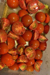 トマトのバルサミコマリネ