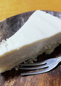 豆腐のレアチーズケーキ風（ヴィーガン）