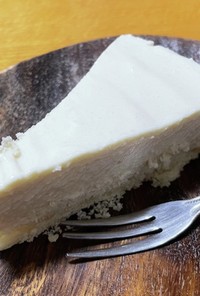豆腐のレアチーズケーキ風（ヴィーガン）