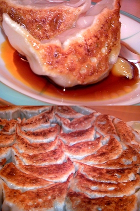 あと引く♪さっぱり♪シソ餃子♪