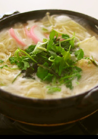 七草鍋焼き温麺