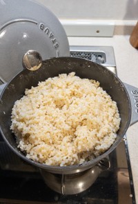 STAUB 玄米の炊き方 