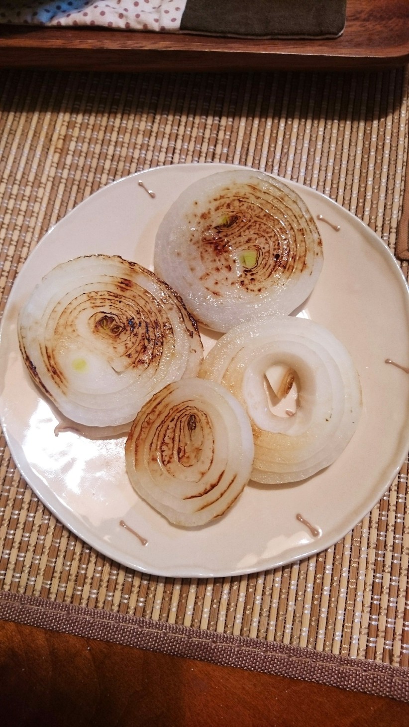 斬新！焼き玉ねぎ！の画像